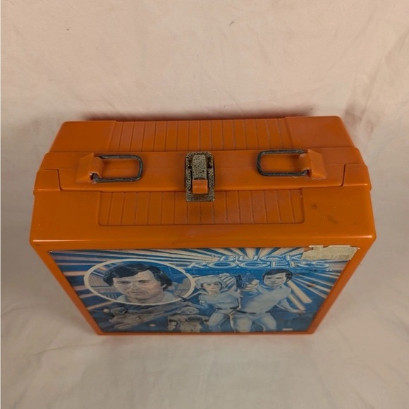 VINTAGE 1979 BUCK ROGERS IN THE 25TH CENTURY CANADIAN ALADDIN LUNCH BOX THERMOS - Picture 3 of 10